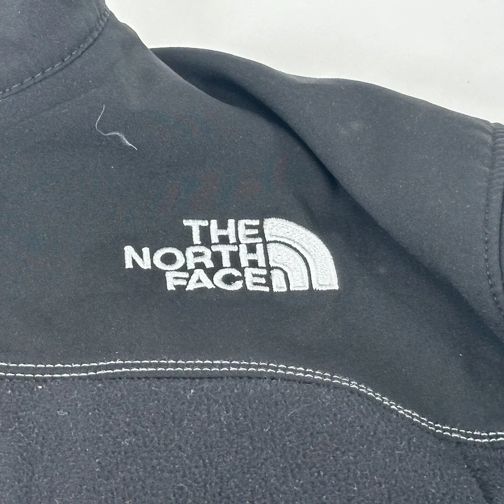 The North Face Men's Fleece Jacket Full Zip Medium‎ Black
